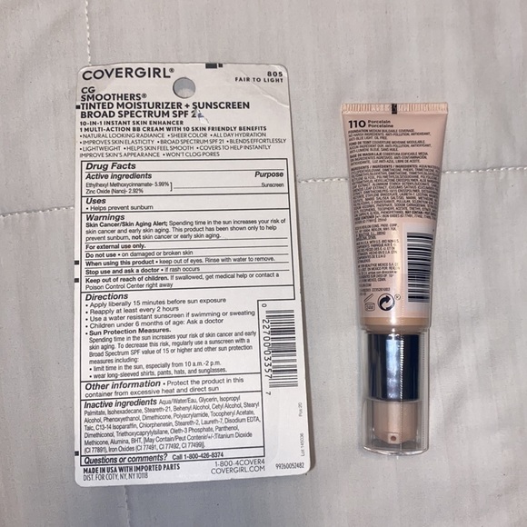 Covergirl BB cream and Revlon Natural fundation.. blunde of 2 items - Picture 5 of 7